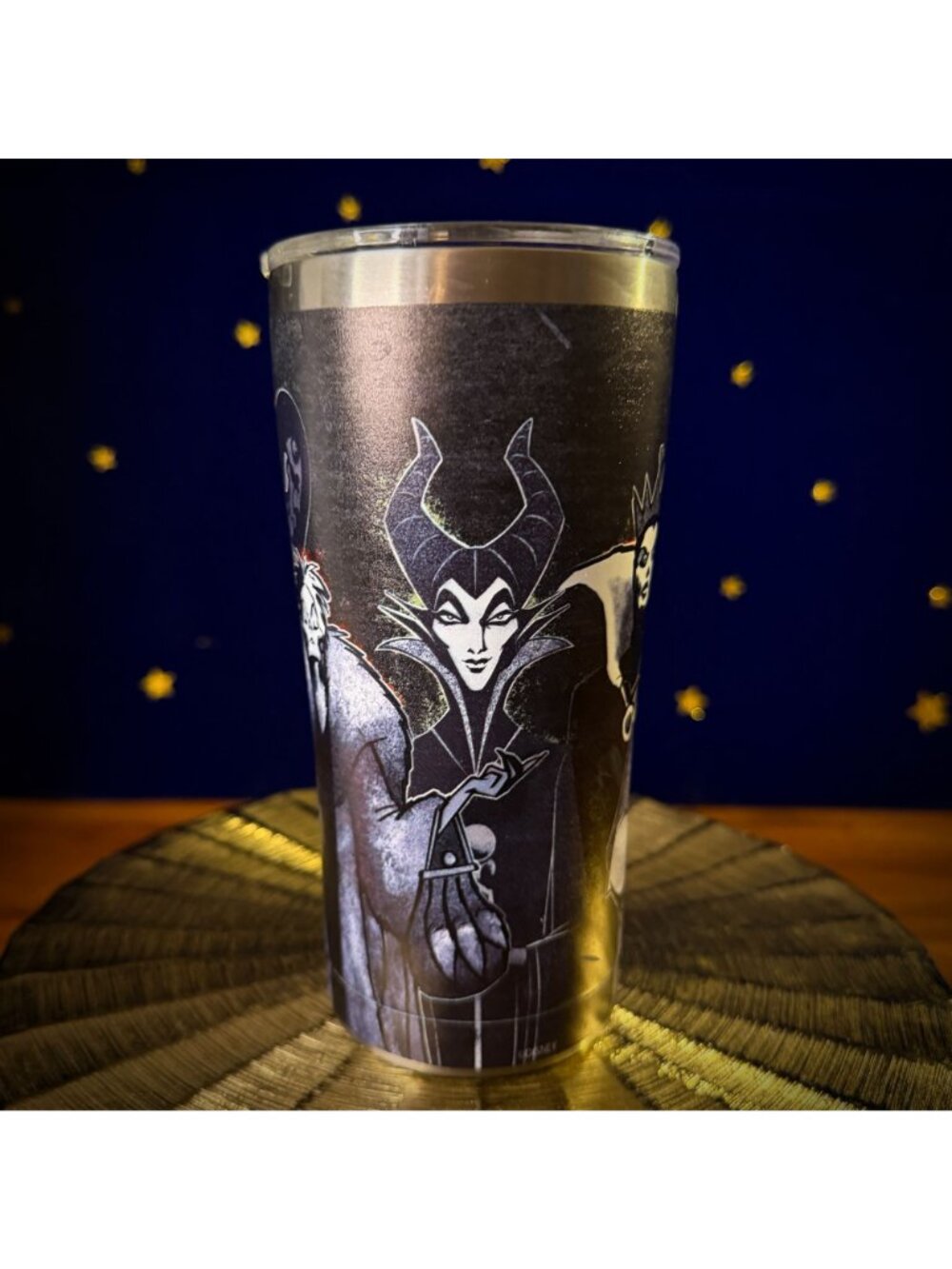 NEW Disney Villains Stainless Steel Tumbler | Maleficent and Friends